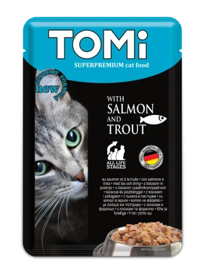 TOMi Super Premium All Life Stages Cat Wet Food Pouch 100 g
