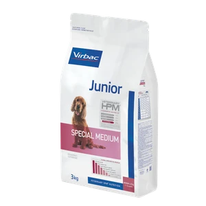 Virbac Veterinary HPM Junior Special Medium Dog Dry Food 3 kg