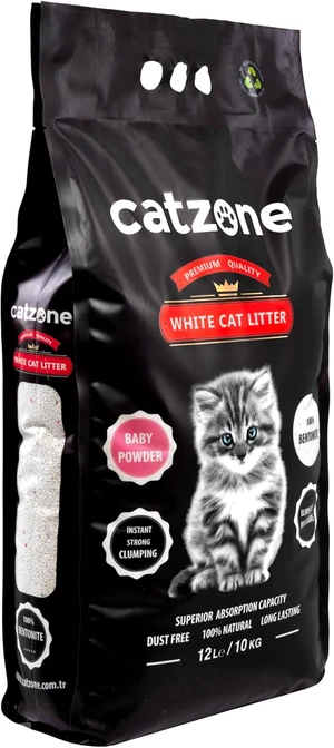 Catzone Clumping Cat Litter - Scented 10 Kg