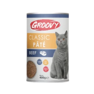 Groovy Classic Pate Adult Cat Wet Food Cans 400 g